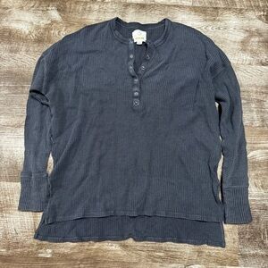 Offline by Aerie Quarter Button Shirt Size Small